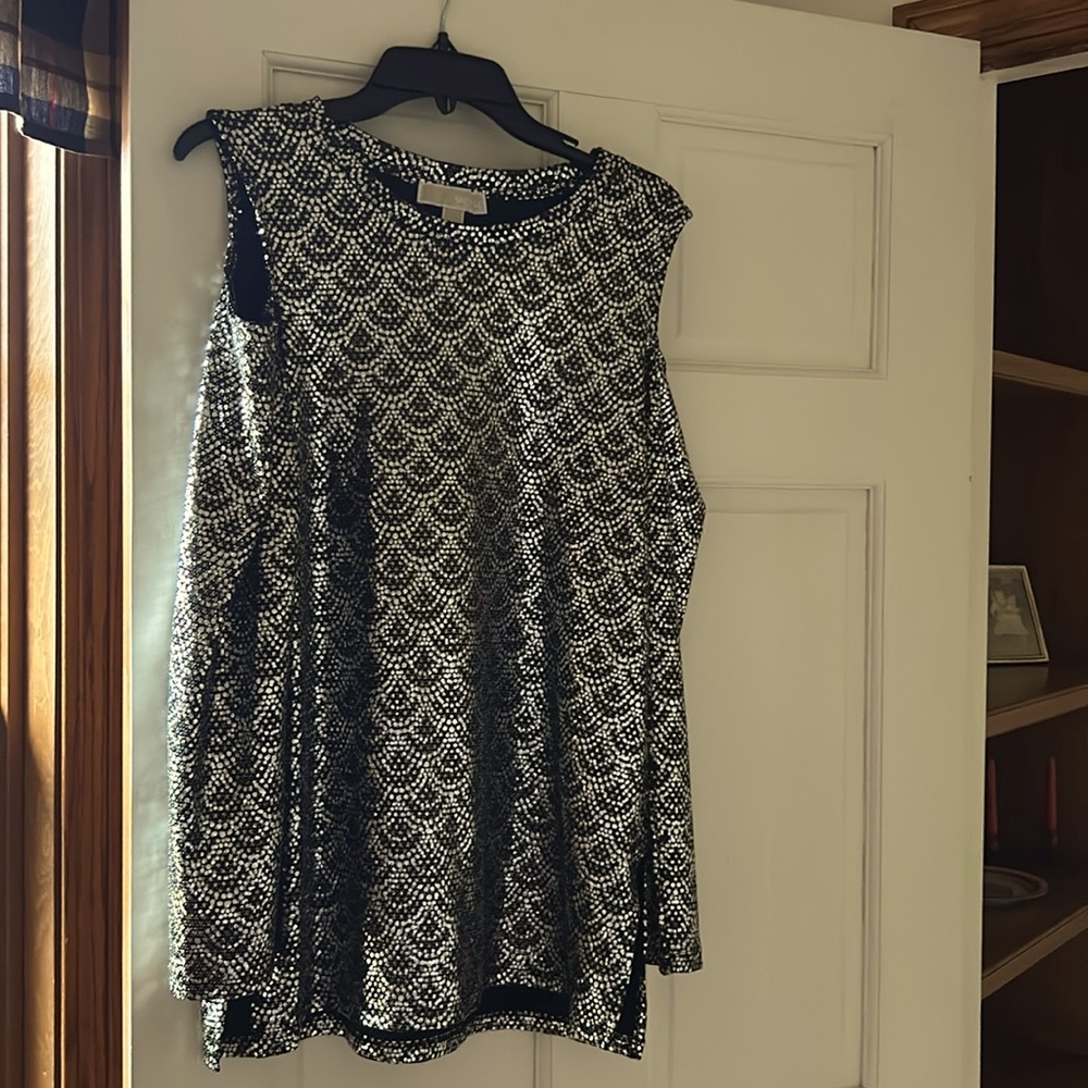 Michael Kors cold shoulders top